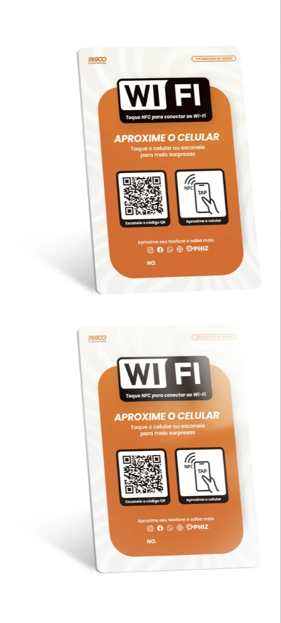 Adesivo NFC / WiFi